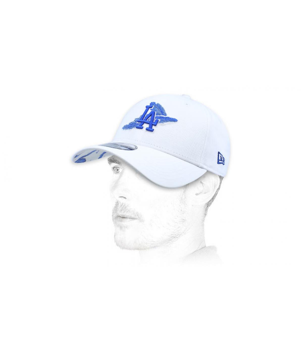 gele kap LA MLB Light Weight LA 9Forty white blue gele kap LA MLB Light Weight LA 9Forty white blue